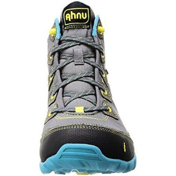 NIB Anhu SugarPine Wp Ankle Hiking Walking Boot Grey/Turquoise Size 7 - Picture 6 of 7